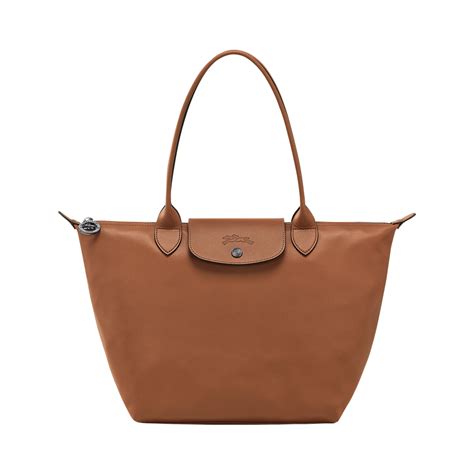 Longchamp Le Pliage Xtra Medium Leather Tote Bag Nude voilà id