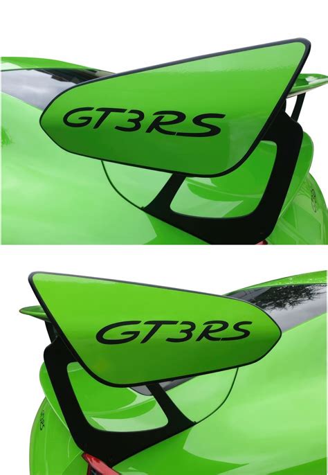 Zen Graphics 991 Gt3 Rs Gen 2 Weissach Wing Decals Stickers