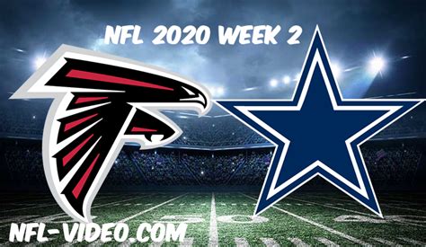 Atlanta Falcons vs Dallas Cowboys Full Game & Highlights NFL 2020 Week ...