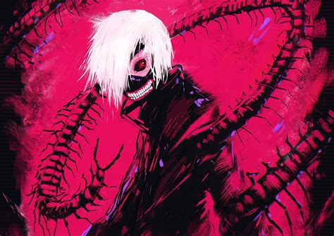 Kakuja Ken Kaneki Hd Wallpaper A Tokyo Ghoul Masterpiece By Pontus Ullbors