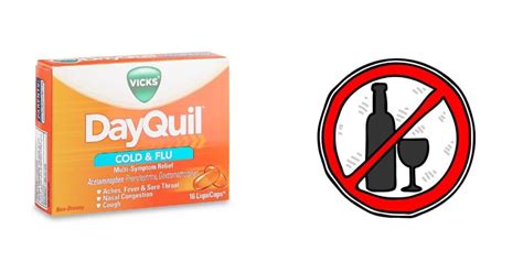 Dayquil And Alcohol Everything To Watch Out For