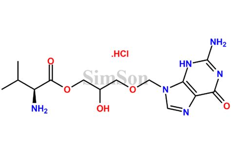 Valaciclovir Ep Impurity D Hydrochloride Cas No Na Simson Pharma