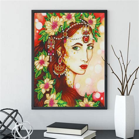 Buy Special Shaped Diamonds Painting DIY 5D Partial Drill Cross Stitch