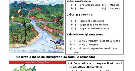 GEORNAL: ATIVIDADE SOBRE HIDROGRAFIA - BRASIL - patagonland.cl