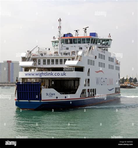 Roro Ferry St Clare An Iow Ferry Operated Owned By Wightlink On