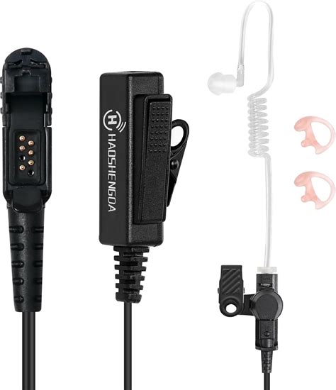 Juyode Sl300 Sl3500e Acoustic Tube Earpiece With Ptt Mic Surveillance Headset Walkie