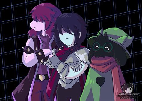 heroes deltarune  jakeiartwork  deviantart