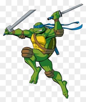 Leonardo Ninja Turtle - Teenage Mutant Ninja Turtles 2003 Leonardo - Free Transparent PNG ...