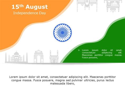 Editable India Independence Day Templates For PowerPoint | SlideUpLift