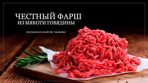 Говяжий фарш - YouTube