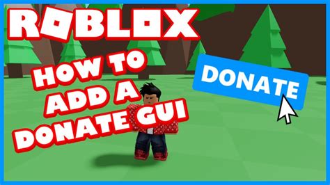 How To Make A Donate GUI ROBLOX Studio YouTube