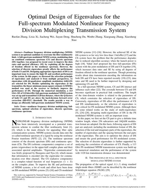 Pdf Optimal Design Of Eigenvalues For The Full Spectrum Modulated