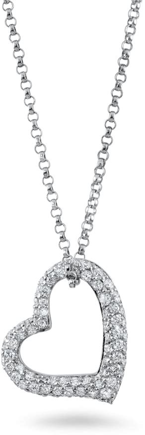 Download Diamond Heart Necklace Sample - Necklace | Transparent PNG Download | SeekPNG