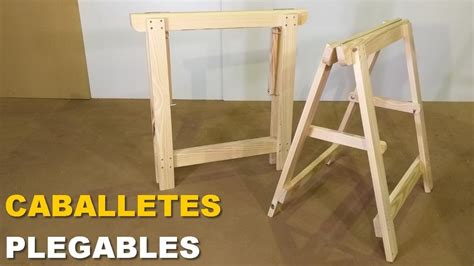 Caballete Plegable De Madera Sin Usar Tensores De Cadenas Fácil de