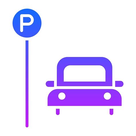 Premium Vector Parking Icon