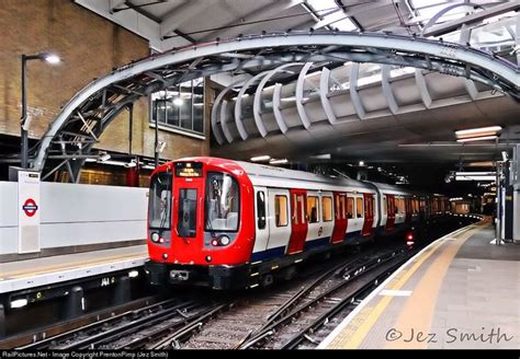 London Underground S Stock At London England United Kingdom By