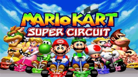 Mario Kart Super Circuit Gba Youtube