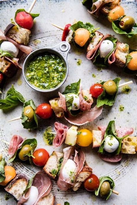 Antipasto Skewers Recipes Easy Appetizers And Party Food Ideas