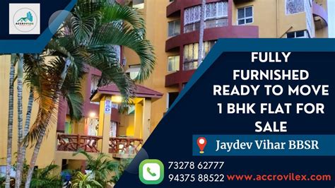 Ready To Move Furnished 1 BHK Flat For Sale In Jaydev Vihar YouTube