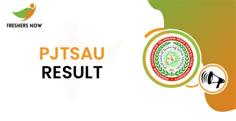 PJTSAU Result 2023 | UG, PG Sem Exam Result