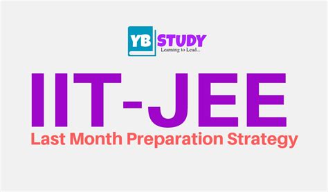 Last Month Preparation Strategy For Jee Main