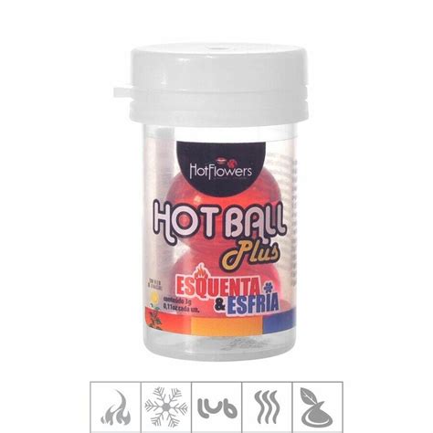 Bolinha Hot Ball Plus Esqueta E Esfria Hot Flowers