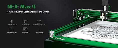 Neje Max Laser Engraver With Drawing Pen Europe