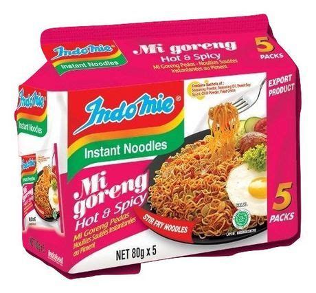 Indomie Instant Noodles Mi Goreng Hot Spicy Pedas PACK G X Walmart Ca Indomie