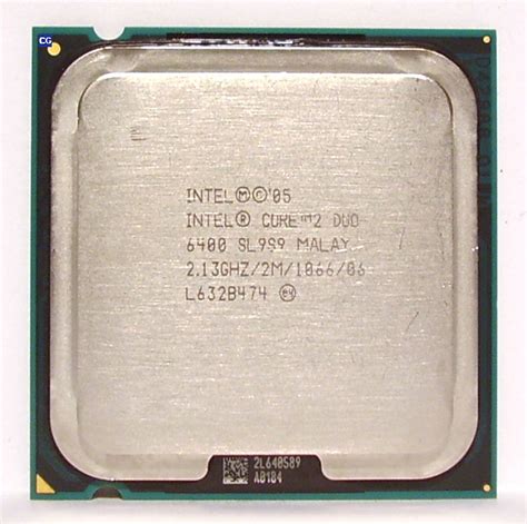 Original Intel Core 2 Duo E6600 Socket Lga 775 Cpu