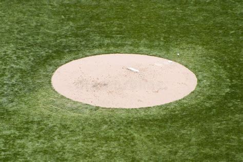 Pitchers Mound stock image. Image of pitcher, base, playing - 355301