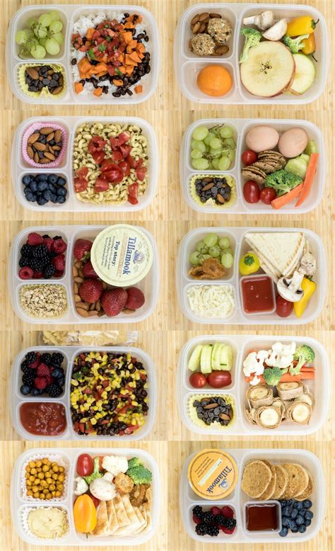 12 Healthy Lunch Box Ideas for Kids or Adults that are simple