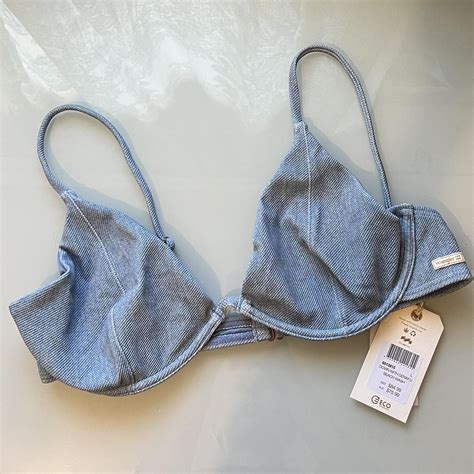 Billabong Women S Blue Bikini And Tankini Tops Depop