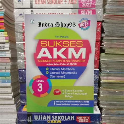 Jual Buku Sukses Akm Level Kelas Dan Sd Mi Tiga Serangkai Di