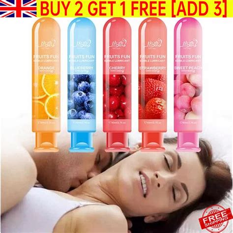 Fruit Flavor Adult Lubricant Gel Lube Edible Oral Sex Sexual Massage Oil Uk Picclick Uk