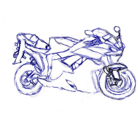 Kawasaki Ninja sketch by PinkBunnyWabbit on DeviantArt