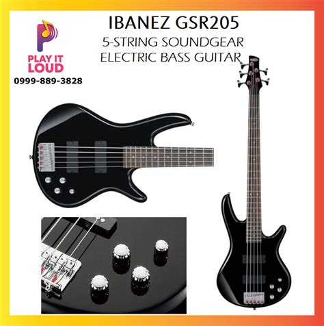 Ibanez Gsr 205 Soundgear Bass Guitar 5 String Active Lazada Ph