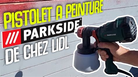 Pistolet Peinture Parkside Pfs A Lidl Youtube