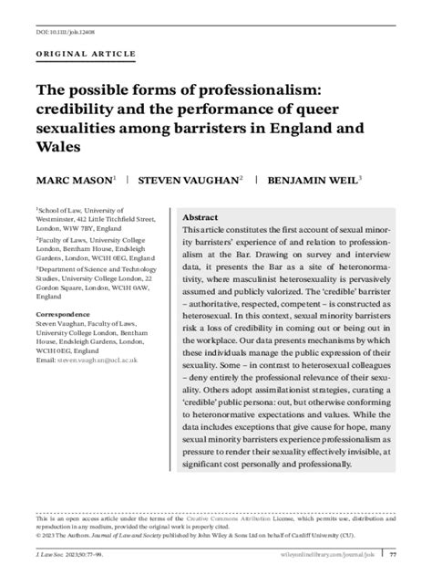 Fillable Online The Possible Forms Of Professionalism Fax Email Print