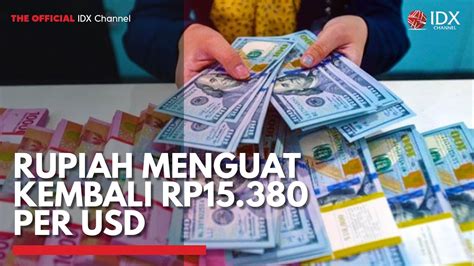 Rupiah Menguat Kembali Rp Per Usd Idx Channel Youtube