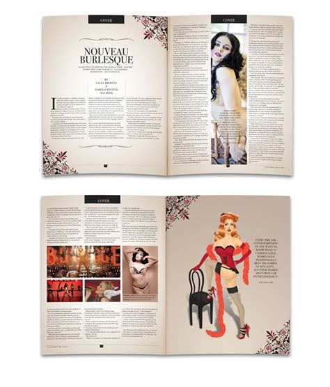 Magazine Article Layout Examples