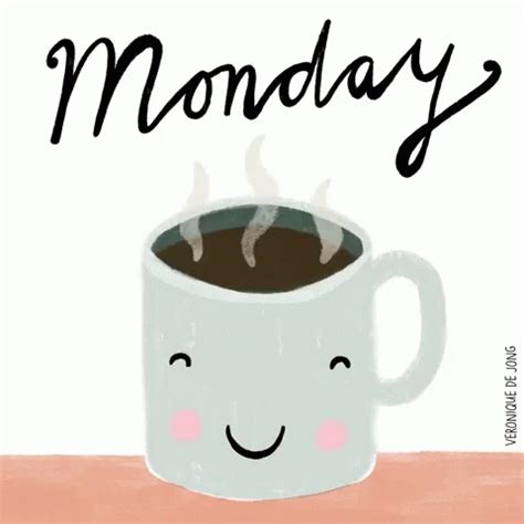 Happy Monday Coffee GIF