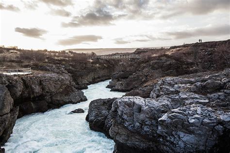 Landscape With Gorge And River Husafell Iceland Digital Art By Tim E