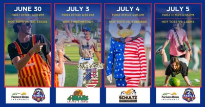 Minot Hot Tots Community Fun With Minot Baseball