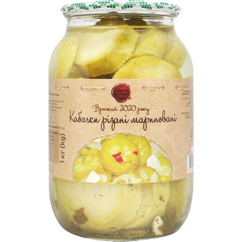 Кабачки Вигода мариновані 1000 г купить онлайн | заказать в магазине VARUS