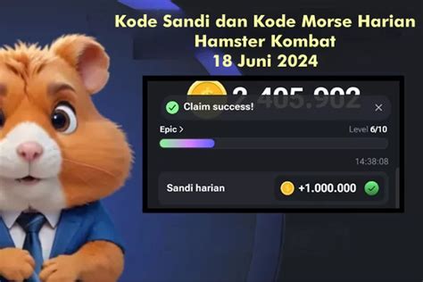 Baru Update Kode Sandi Dan Kode Morse Harian Hamster Kombat Terbaru