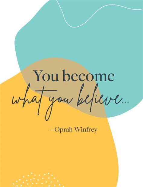 Oprah Winfrey Inspirational Quotes Free Poster Teachervision