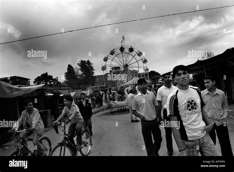 Kathmandu young people Black and White Stock Photos & Images - Alamy