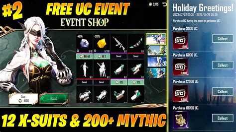 NEW FREE UC EVENT EXPLAINED BGMI GOT 12 X SUITS 200 MYTHICS IN