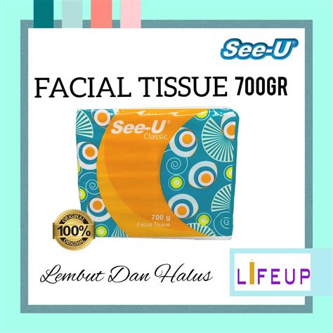 Jual Facial Tissue See U Classic Gr Tisu Wajah Klasik Kiloan