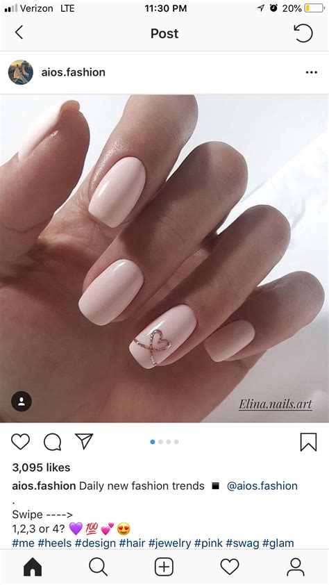 Pin On Nails Gel Nails Cute Nails Makeup Nails